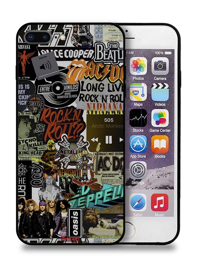 Tolwak Apple iPhone 7 Plus Protective Case Long Live Rock N Roll - Image 1