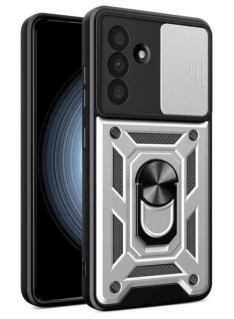 samsung a36 Shield Full Protection Case With Metal Ring &Slide Camera Cover For samsung a36 