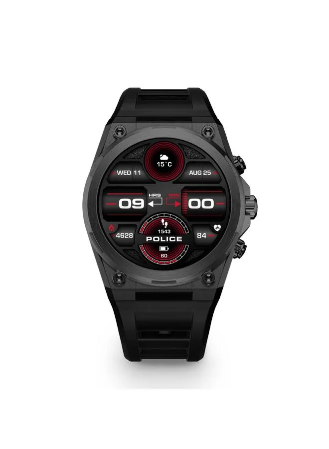 POLICE My Avatar 2 Interchangeable Strap, AMOLED, Dual Time, 5ATM, GPS Smartwatch