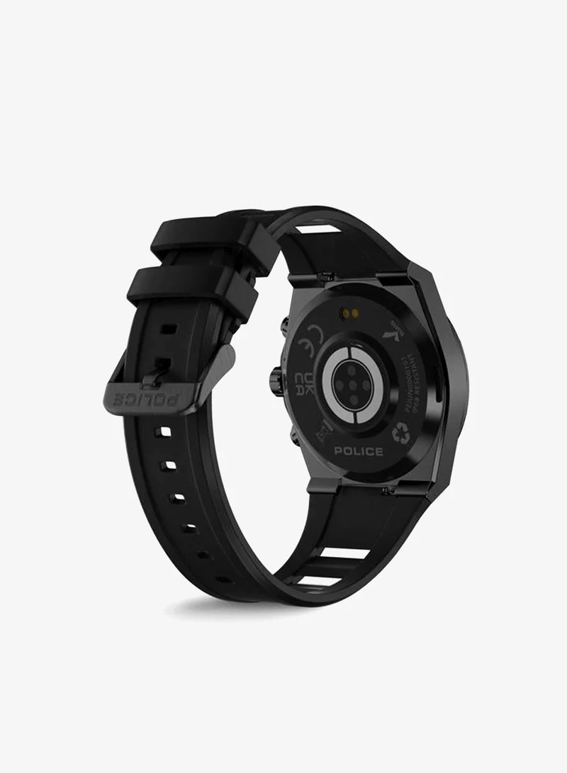 Police Black/Blue My Avatar 2 Interchangeable Strap, AMOLED, Dual Time, 5ATM, GPS Smartwatch for Men | Best Price UAE