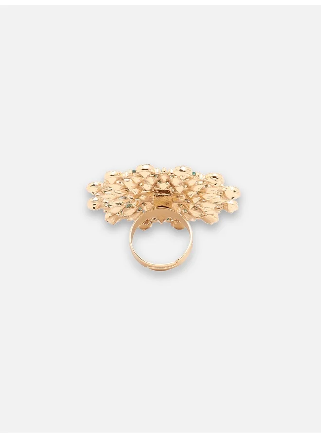 SOHI Party Artificial Cocktail Ring Jewellery