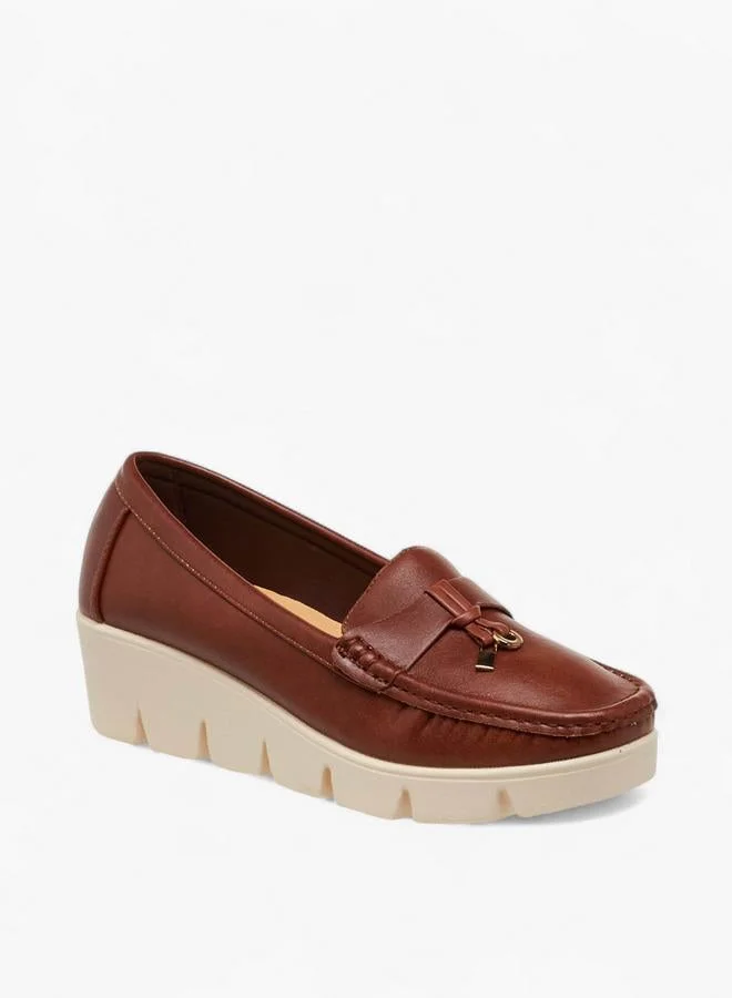 لو كونفورت نسائي كعب إسفين لوفرز