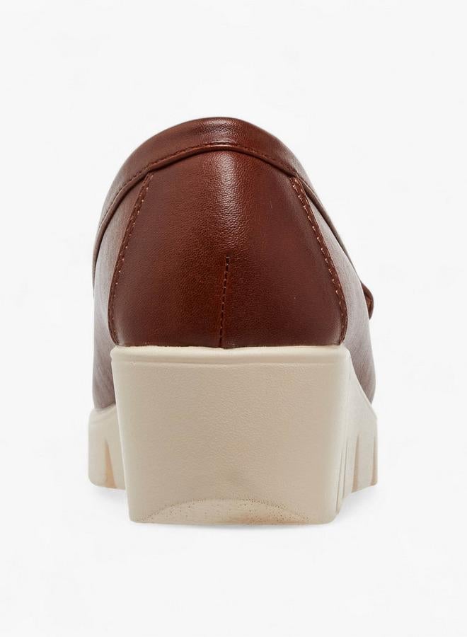 لو كونفورت نسائي كعب إسفين لوفرز - Image 5