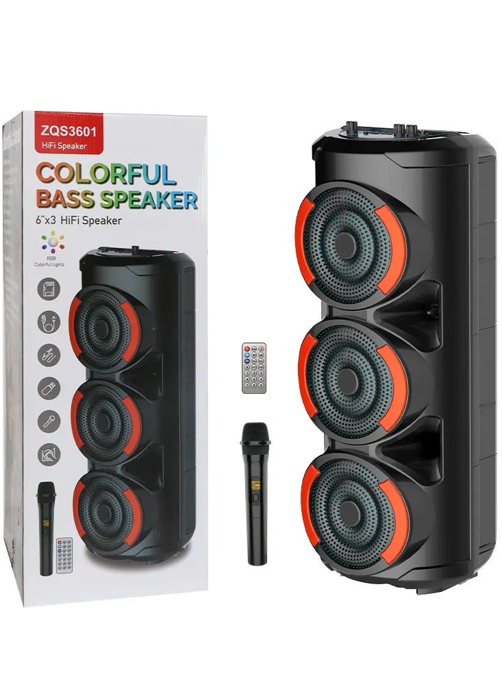 singe Wireless Bluetooth Speaker, Stereo Sound, FM Radio, TF Memory, USB Input, Mic Input rechargeable - Image 1