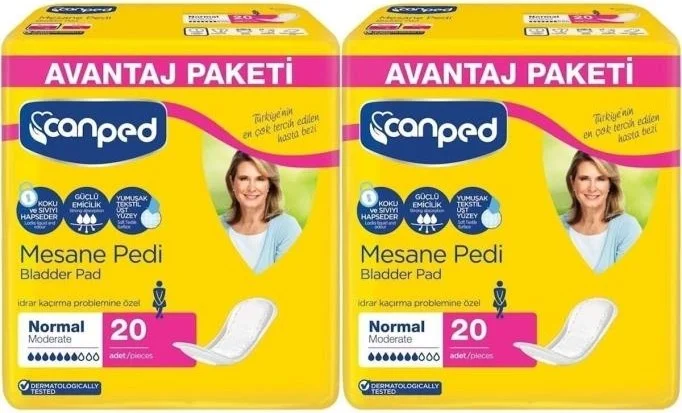 كانبد  Bladder Pad Classic M-Medium Size Normal 40's