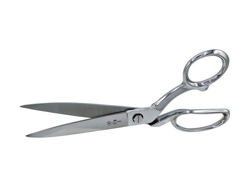 Ultima 10 Inch Dress Maker Scissors – Drop Forged Carbon Steel Dressmaker’s Shears, Chrome Plated with Bent Handles, Made in Italy - Image 2