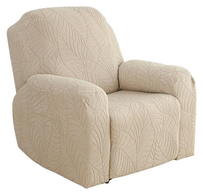 عام تمتد شاملة كليًا غطاء كرسي استرخاء المنزل غطاء كرسي صالة تدليك غطاء كرسي ورقة الجاكار غطاء أريكة المنزل - Image 1