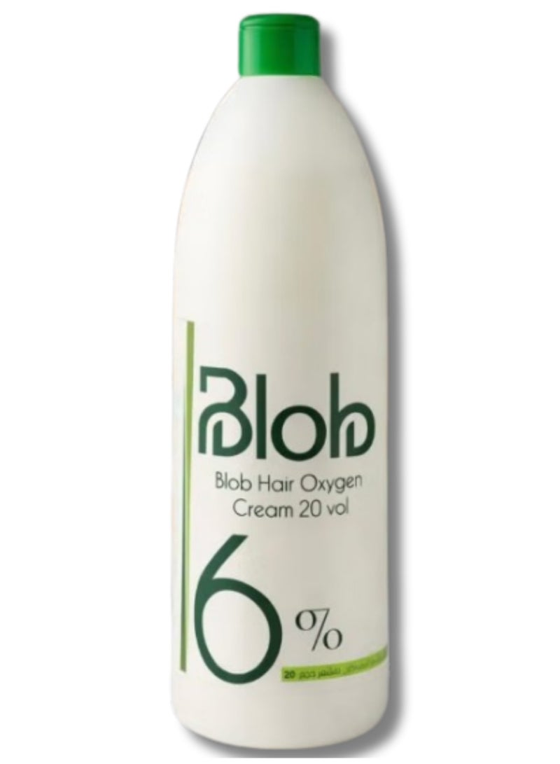 Blob Hair Oxygen Cream 20 vol (6%) 1000ml - Image 1