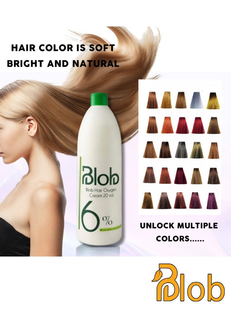 Blob Hair Oxygen Cream 20 vol (6%) 1000ml - Image 2