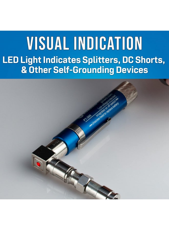Jonard Tools Jonard PT-300 Voltage Protected Coax Cable Wire Tracer Pocket Continuity Tester & Toner with Audible Beep and LED - Image 3