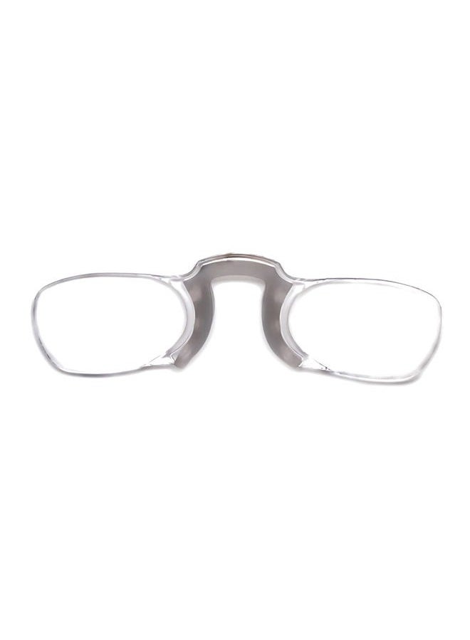 Calabria Noz Nose Pinching Armless Reading Glasses +2.50 Gray Men Women Keychain Case Pocket Readers Mini Slim Thin Compact - Image 5