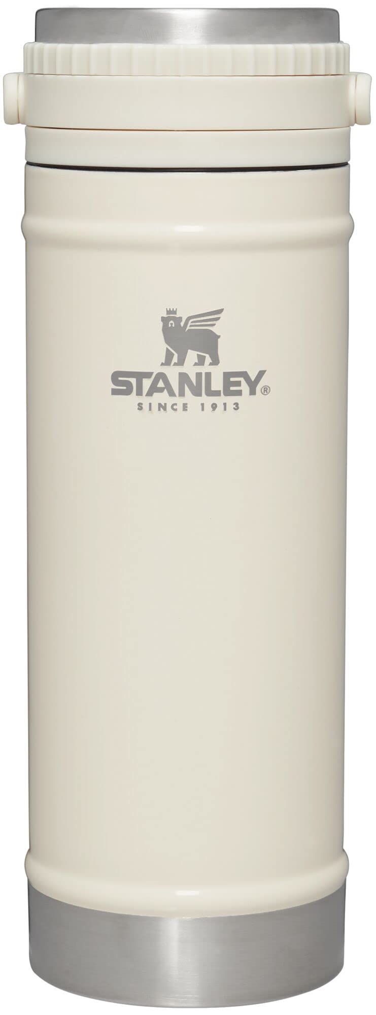 Stanley Classic Travel Mug French Press 16oz Cream Gloss - Image 1