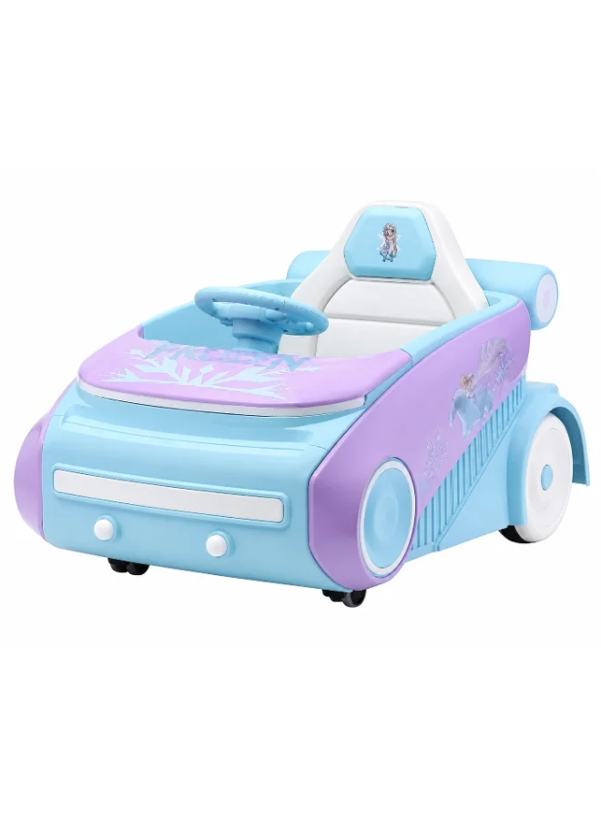 Kids Electric Ride-On Convertible Car Battery Powered Toy Car with LED Lights