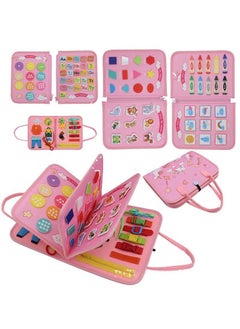 Y&D Busy Board Toys For Kids Toddler Sensory Toys Felt Activity Board For Boys And Girls Preschool Educational Learning Toy Gift For 2-4 Years Old Children Travel Toy For Airplane Or Car  - Image 2