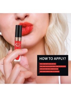 Fashion Colour Kissproof Lip Glaze Lipstick Upto 12 Hours Stay Velvet Texture Non Transfer Waterproof Ardour  - Image 2