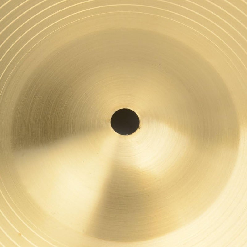 GLARRY 18 Inch Copper Alloy Ride Cymbal for Drum Set Gold - Image 4