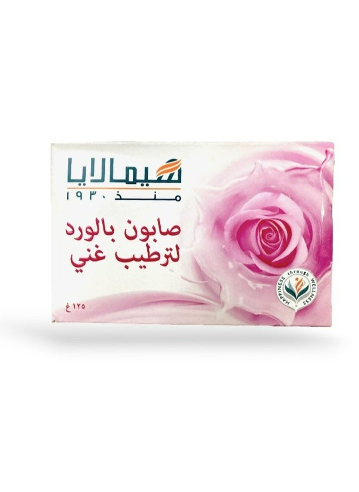 Himalaya Moisture Rich Rose Soap 125g  - Image 1