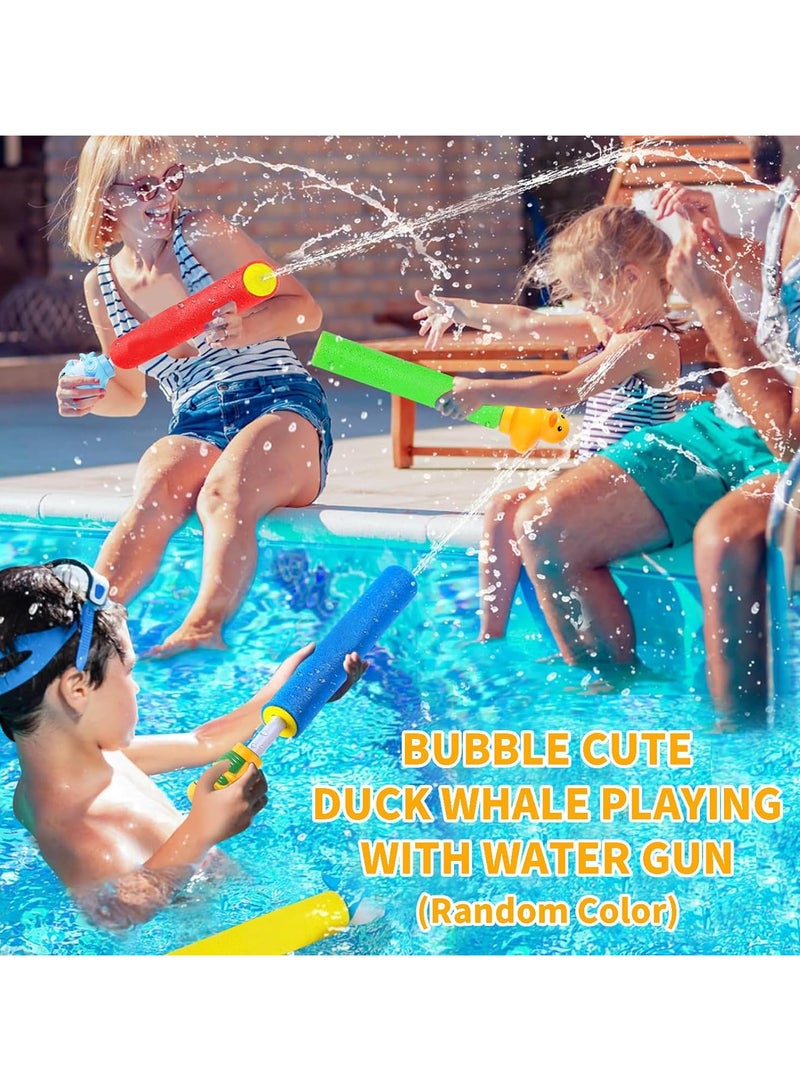 HI-FINE Water Guns for Kids, Pool Foam Blaster Squirt Guns 4 Pack - Lightweight, Noodle Design, 30ft Range for Outdoor Summer Beach Swimming Pool Party Garden Water Games Toys Gift for Boys Girls  - Image 4