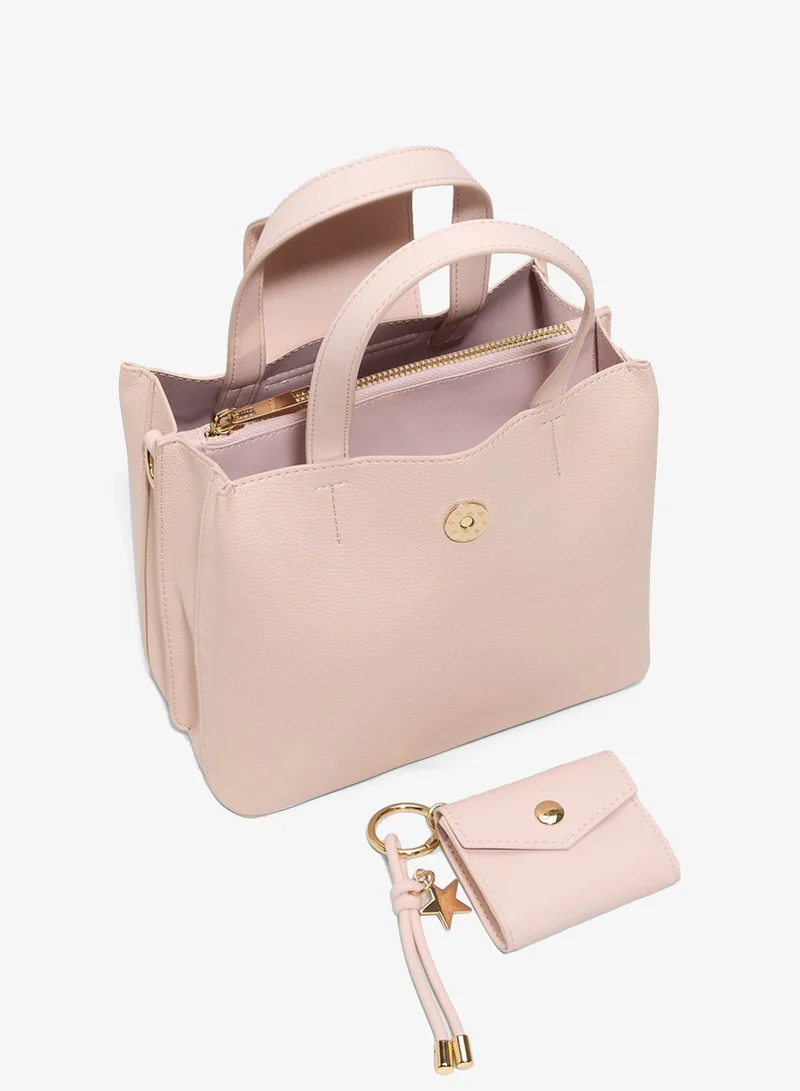 ALDO  CALIORA Textured Satchel Bag for Women | Best Price UAE