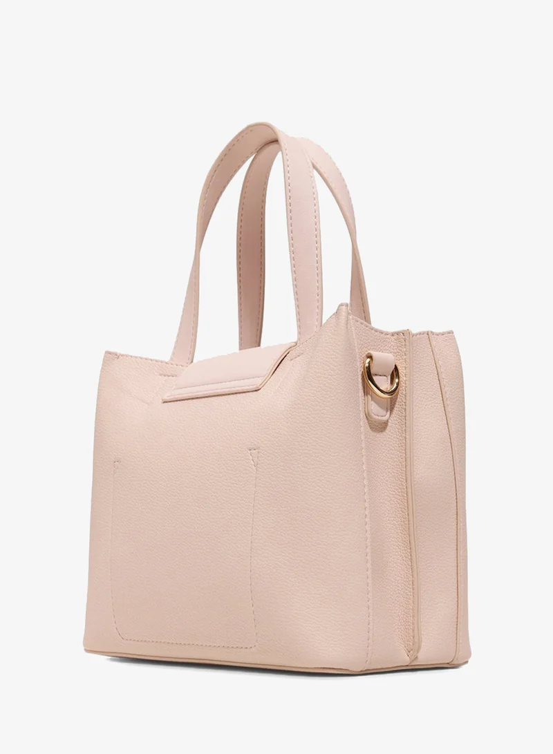 ALDO CALIORA Textured Satchel Bag