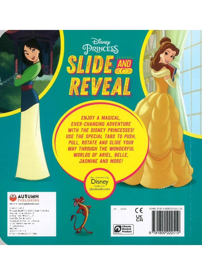 Disney Princess: Slide And Reveal (Activity Board Book)  - Image 2