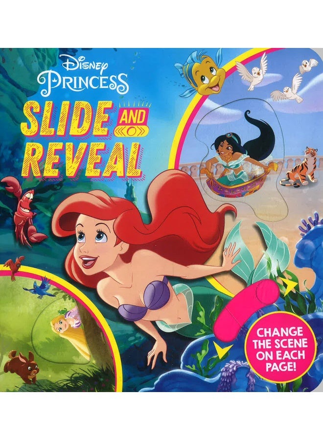 Disney Princess: Slide And Reveal (Activity Board Book)  - Image 1