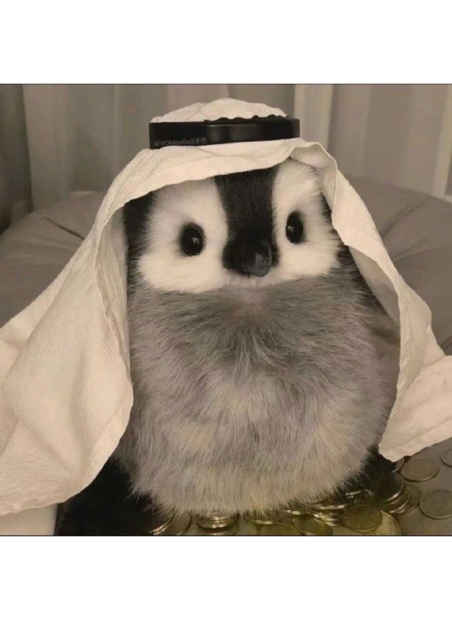 Cute Simulation Penguin Doll Plush Toy Couple Penguin Wedding Throw Doll Cloth Wah Birthday Gift-Colour:The Main Picture Doll (without Headscarf) Will Be Available For Pre-sale After The Year  - Image 1
