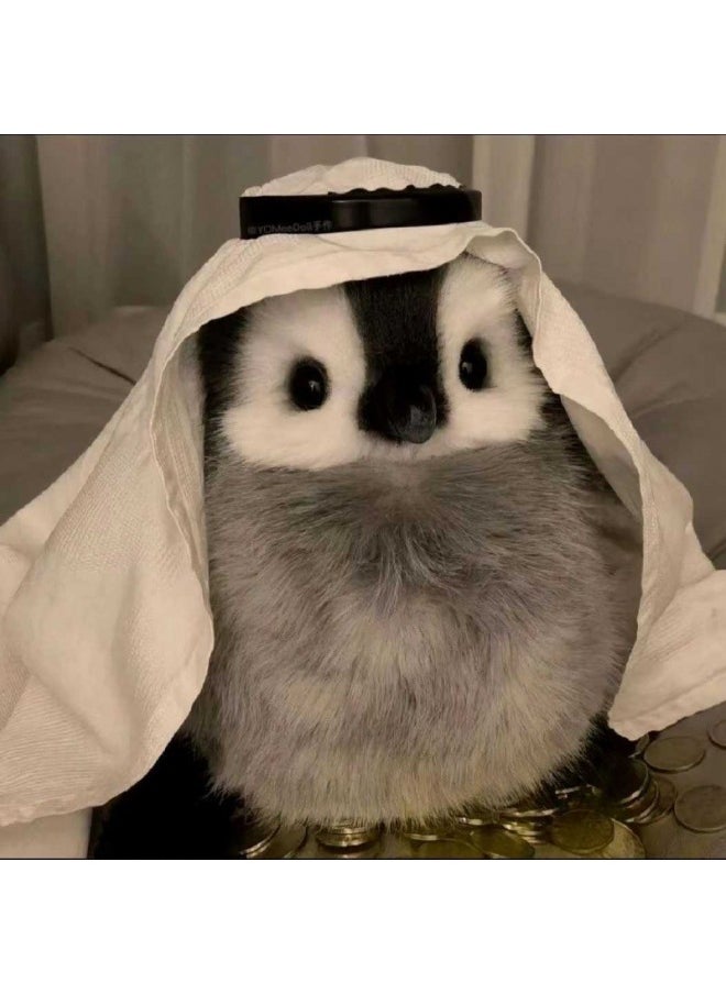 Cute Simulation Penguin Doll Plush Toy Couple Penguin Wedding Throw Doll Cloth Wah Birthday Gift-Colour:The Main Picture Doll (without Headscarf) Will Be Available For Pre-sale After The Year  - Image 2