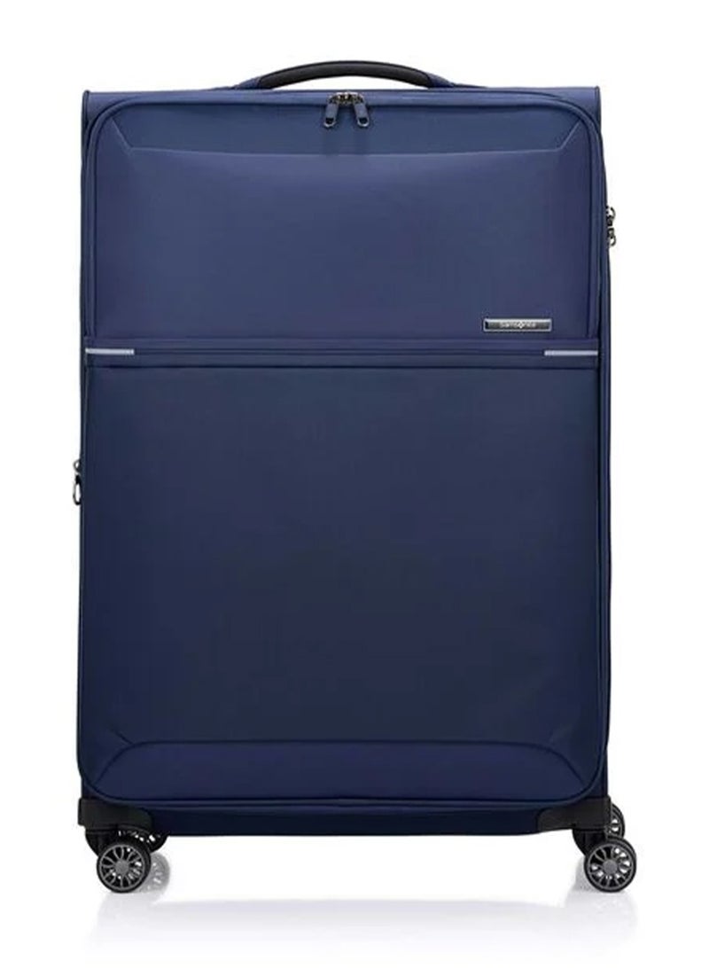Samsonite 73H Suitcase Check-In Size 78 cm / 29 inch, 4 Spinner Wheels, 100% Nylon, Navy|Soft Top|Front Pocket Compartment|TSA Combination Lock|Expandable - 10 Years International Warranty - Image 5
