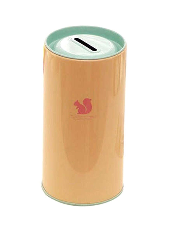 NIBEMINENT Tin Money Saving Box 15x15x16centimeter