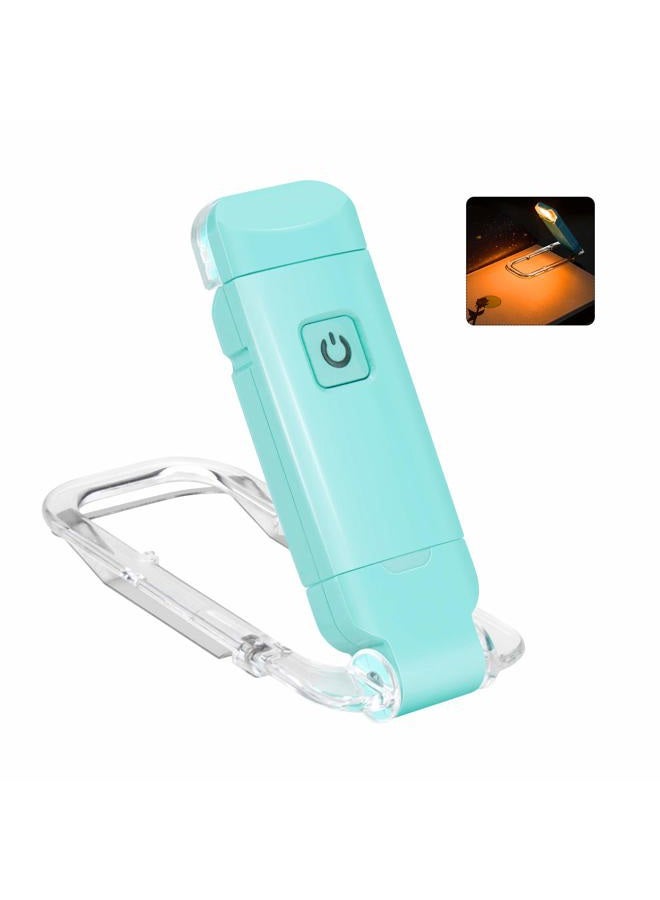 LUXSWAY USB Rechargeable Book Reading Light for Kids,Cute Book Lights in Bed,Warm White,Brightness Adjustable for Eye-Protection, Wireless Clip On Bookmark Lights,Portable Book Light for Bookworms - Image 1