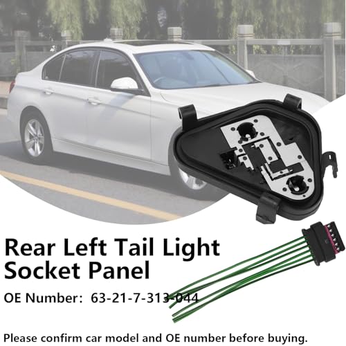 Loomyar Rear Right Tail Light Socket Panel for BMW 320i 328d 328i 335i M3 Replaces 63217313044 63217313044 - Image 3