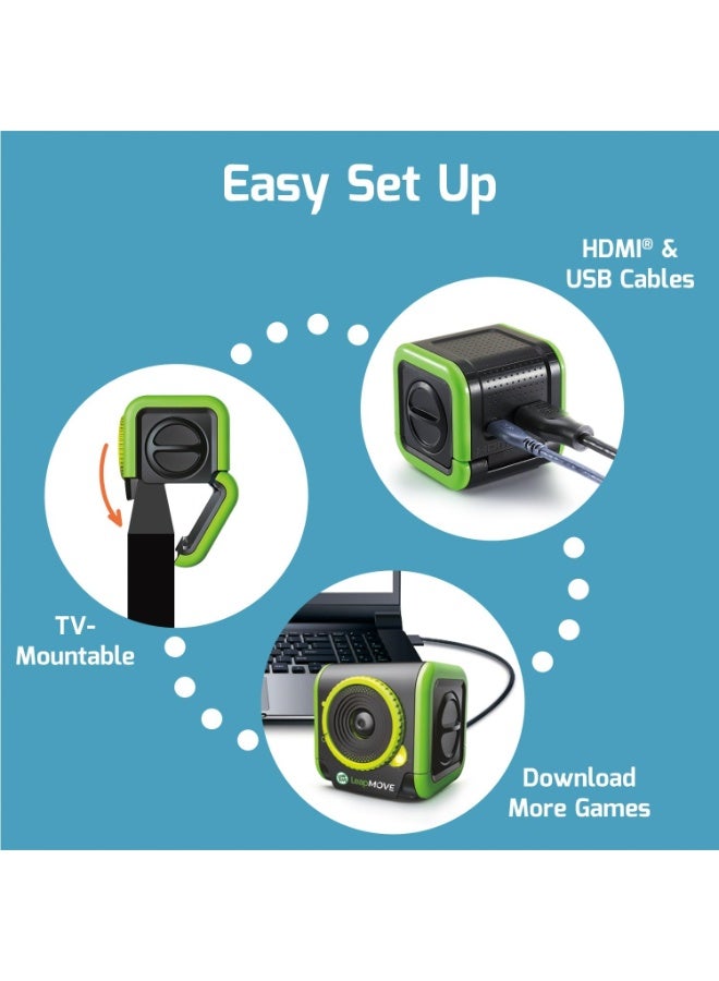 ليب فروغ نظام ألعاب الفيديو التعليمي النشط ليب موف من LeapFrog - وحدة ألعاب تفاعلية تعتمد على الحركة للأطفال (النسخة الإنجليزية) - Image 3