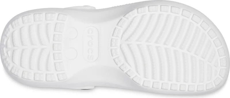 crocs Classic Platform Clog W Women White Slippers 206750-100