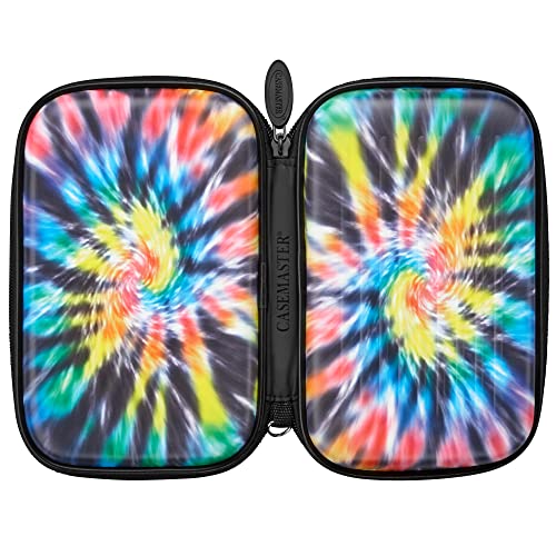 CASEMASTER حافظة كاسماستر سينتينل 6 للسهام، تحمل ملحقات إضافية، نصائح، أعمدة وطائرات، متوافقة مع سهام الفولاذ والسهام الناعمة، غلاف تكتك مقاوم للصدمات والماء، تصميم تلوين متدرج - Image 2