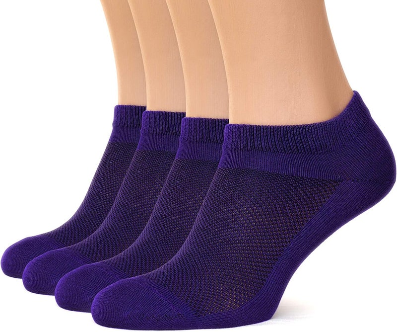 Duna Womens Socks, Ultra Thin Breathable Cotton Ankle Socks for Women, Athletic Running Low Cut No Show - Image 1