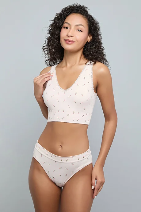 أر أند بي 2 Pack V-Neck Bralettes