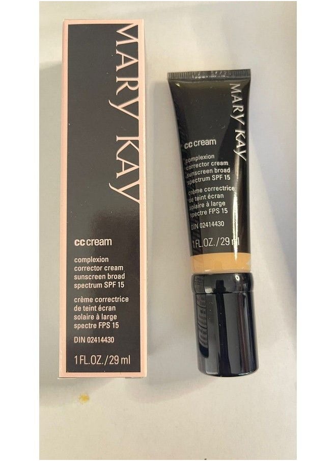 Mary Kay CC Cream Sunscreen Broad Spectrum SPF 15 1fl oz / 29 mL Medium to Deep  - Image 1