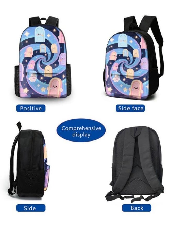Bright Li Fire Cute cartoon bag set | shoulder + handbag + stationery bag | school season/holiday gift hot recommendation  - Image 3