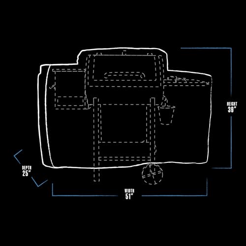 Pit Boss 440 Deluxe Wood Pellet Grill Cover - 73440 - Image 4