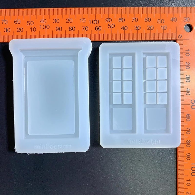 Blue Resin Mold Silicone Picture Frame Set For Epoxy Window Decoration - Image 3