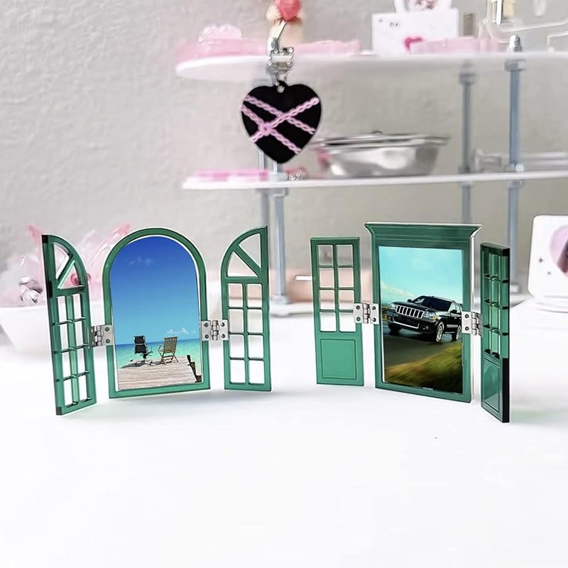 Blue Resin Mold Silicone Picture Frame Set For Epoxy Window Decoration - Image 5