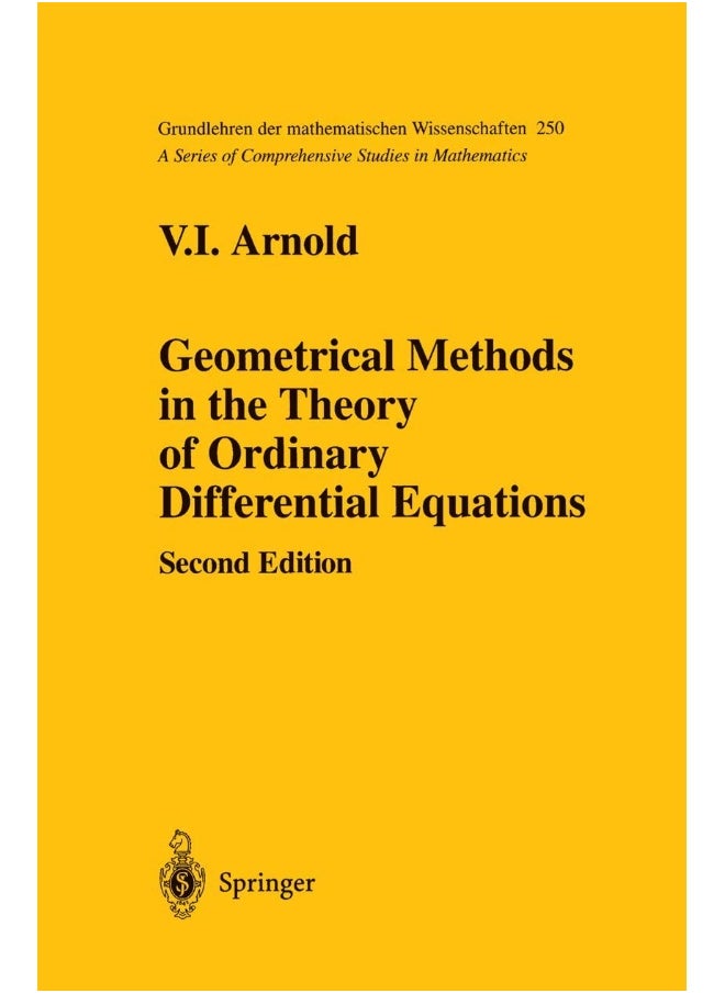 Geometrical Methods in the Theory of Ordinary Differential Equations 
