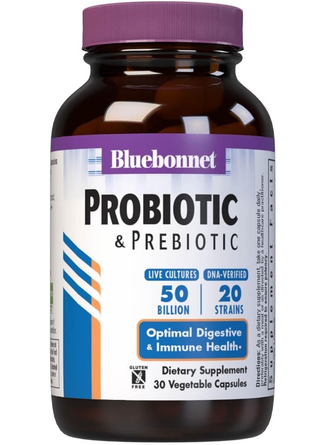 Blue Bonnet بي بي بروبيوتيك وبريبيوتيك 50B كبسولة 30S#3006 - Image 1