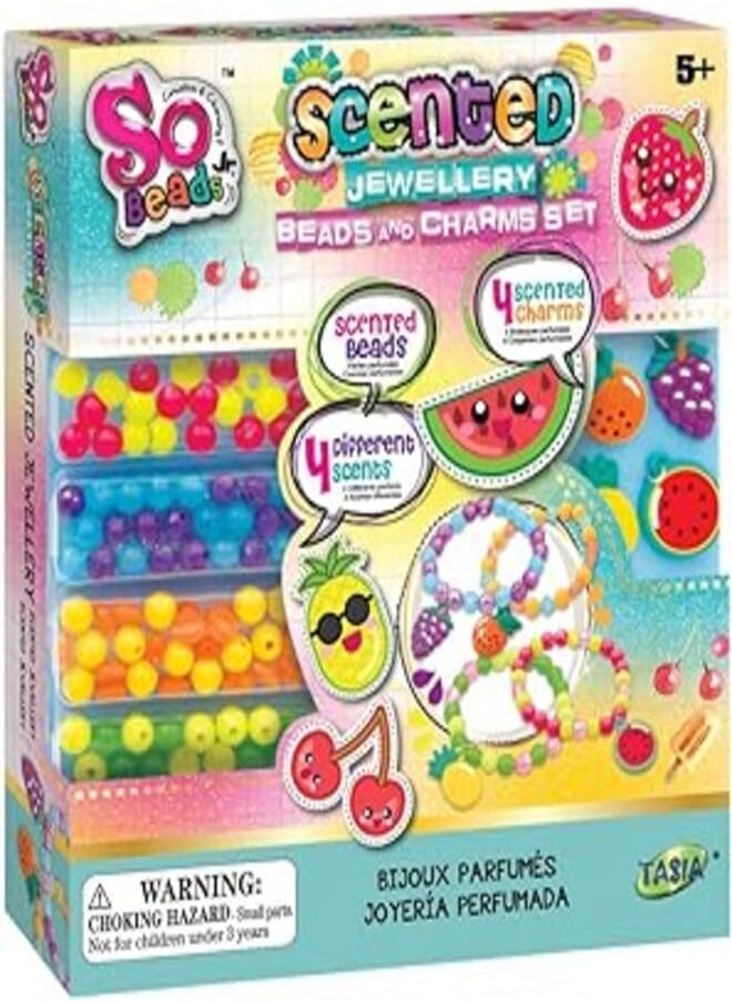 TASIA Tasia So Beads Scented Jewellery with Beads and Charms Set for Girls 