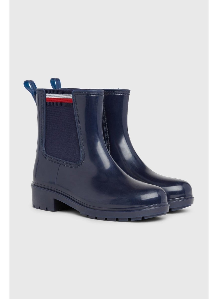 Tommy Hilfiger Jewel - Tommy Hilfiger Corporate Elastic Women's Rain Boots - Image 1