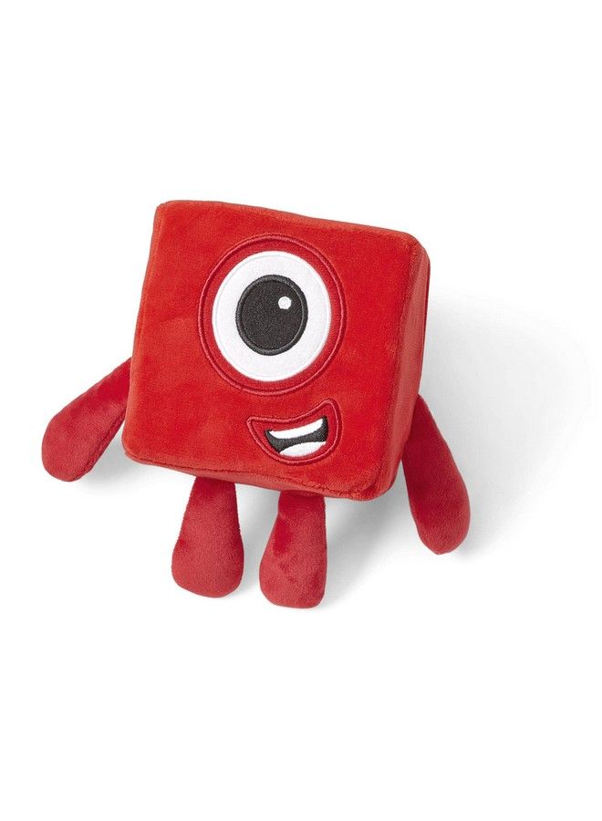 hand2mind Numberblock One Plush Cartoon Plush Toy Plush Figure Toys Kids Stuffed Animals Cute Plushies Imaginative Play Toys Collectible Toys Toddler Sensory Toys Preschool Learning Toys - Image 1