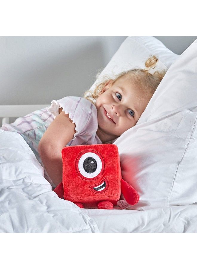 hand2mind Numberblock One Plush Cartoon Plush Toy Plush Figure Toys Kids Stuffed Animals Cute Plushies Imaginative Play Toys Collectible Toys Toddler Sensory Toys Preschool Learning Toys - Image 4