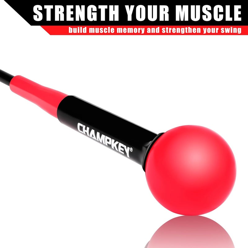 Champkey Golf Swing Trainer - Tempo & Flexibility Training Aids Warm-Up Stick Ideal for Golf Indoor & Outdoor Practice - Image 3