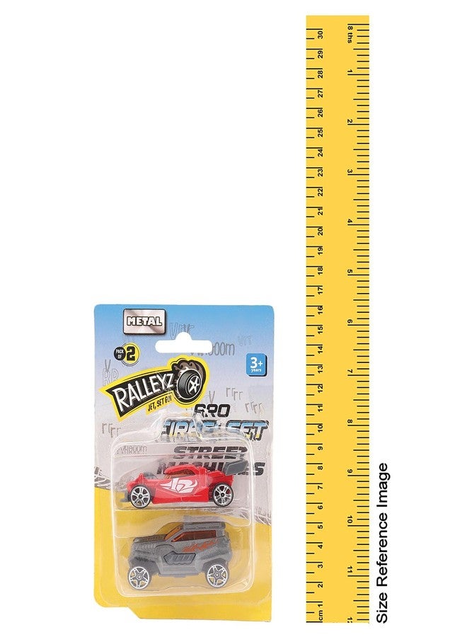 Ralleyz Firefleet Jet Set Go Metal Cars for Kids, Pack of 2, 3Y+, Multicolour | Safe & Gift-Friendly - Image 4